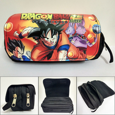 Pencil Case Anime Characters Turtle Large Capacity Zipper Pen Pencil Stationery PU Cosmetic Cases Bags ► Photo 1/6