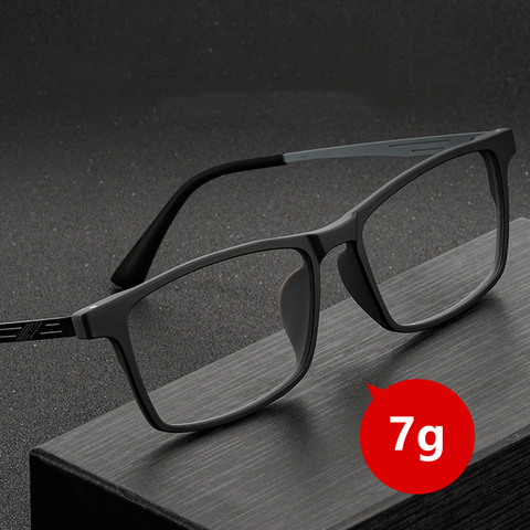 Men's Pure Titanium Ultralight Large Eyeglasses Frame TR90 Glasses Frame Full Frame Comfortable Myopia Optical Glasses 8883 ► Photo 1/6