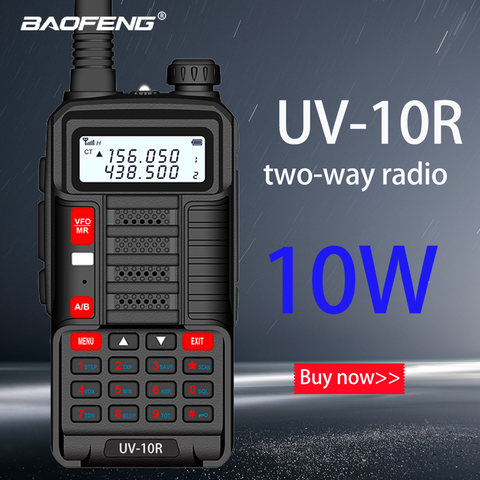 Baofeng  New Professional Walkie Talkie UV 10R 10km 128 Channels  VHF UHF Dual Band Two Way CB Ham Radio Baofeng UV-10R ► Photo 1/6