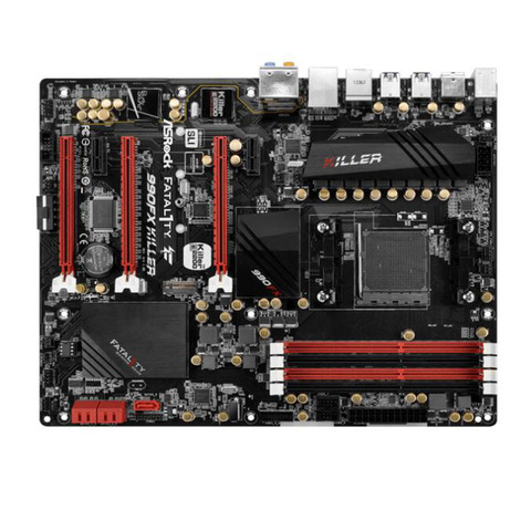 For ASRock  Fatal1ty 990FX Killer Original Used Desktop for AMD 990FX Motherboard Socket AM3 AM3+ DDR3 SATA3 USB3.0 ► Photo 1/1