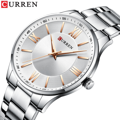 Curren Top Brand Luxury Sports Watch For men Fashion Casual Style Dating Men's Quartz Waterproof Stainless Steel Male Clock ► Photo 1/6