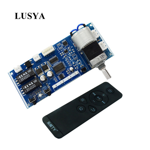 Lusya Remote preamp volume control board 4-way Audio Input Signal Selector Switching Board T1188 ► Photo 1/6