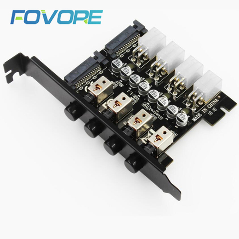 4 ports Management and Control System of Hard Disk Power Supply Switch HUB HDD SSD Power Protection Controller ► Photo 1/6