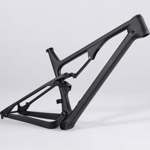 Free Shipping 27.5er 29er Full Suspension XC MTB frame 29er carbon mountain bike frame 148*12mm Boost bicycle frame 27.5+ ► Photo 1/6