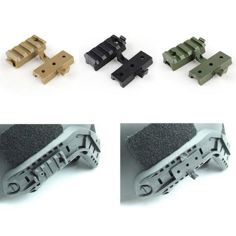 1 Pair 20mm Nylon Lead Rail Military Helmet Accessory Accessories Sports Equipment Helmet Tool K1M9 ► Photo 1/6