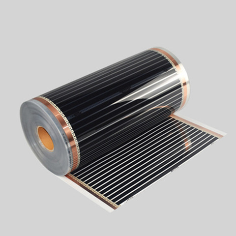 50cm*4m 50cm*2m Electric Heating Film Infrared Underfloor Foil Warming Mat 220V 220W Floor  Systems & Parts ► Photo 1/6