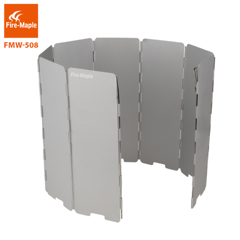 Fire Maple FMW-508 Wind Shield Outdoor 8-Plates Wind Screen For Camping Hiking ► Photo 1/6