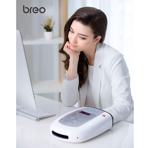 Breo iPalm520e Electric Hand Massager. Shiatsu Massager for Hand Pain Relief.