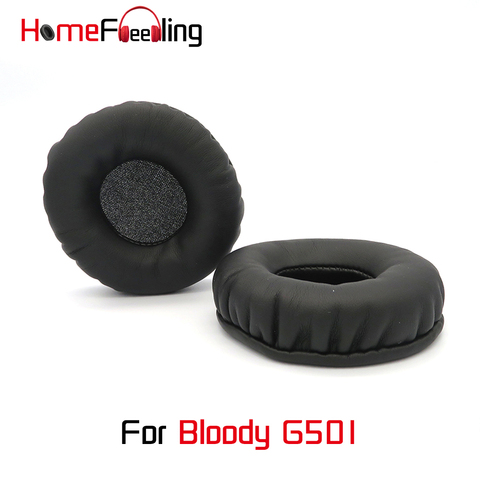 Homefeeling Ear Pads For Bloody G501 Earpads Round Universal Leahter Repalcement Parts Ear Cushions ► Photo 1/6
