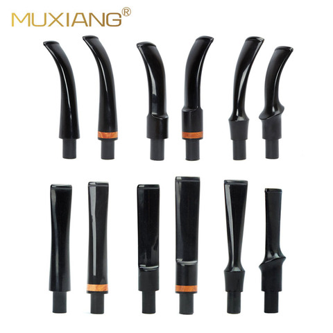 Acrylic Bent Mouthpieces Pipe Stems Tobacco Pipe Stem for Smoking Tool  Accessories