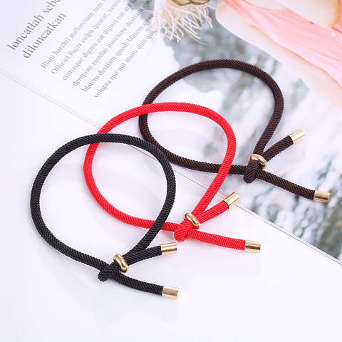 Tibetan Buddhism Red Black Bracelet Adjustable Size Bracelet Men's Women's Milanese Lucky Lucky Red Bracelet ► Photo 1/5