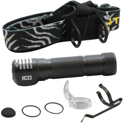 NITECORE HC33 Headlamp with Diffuser Cold White 1800LM CREE XHP35 HD LED Headlight Waterproof Torch Camping Travel Free Shipping ► Photo 1/6