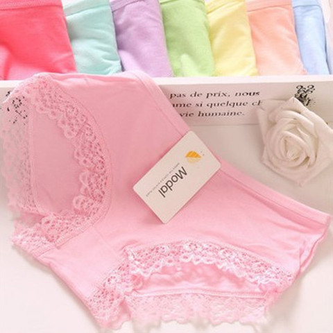 4pcs/lot Lace Girls Panties Cotton Underwear for Kids Children