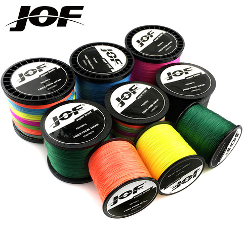 New Brand Woven wire 1000M-100M PE Braided Fishing Line 4 strands 18 28 35 40 50 60 80LB 120LB Multifilament Fishing Line ► Photo 1/6
