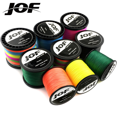 4 Strands Braided Pe Fishing Line 100m 300m 15-80lb Multifilament