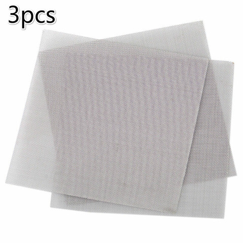 3 pieces 50 mesh 10x10cm Woven Wire Cloth Screen Filter Sheet, used to filter industrial coatings ► Photo 1/5