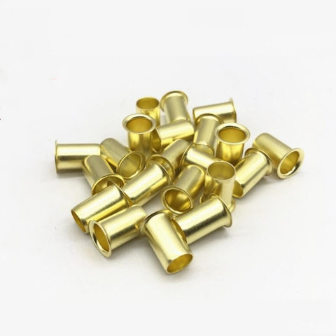 10pcs 4mm 6mm 8mm 10mm 12mm 14mm 16mm 18mm  Brass Nylon Tubing Oil Core Bushing For Compression Sleeve Pipe Fittings ► Photo 1/1