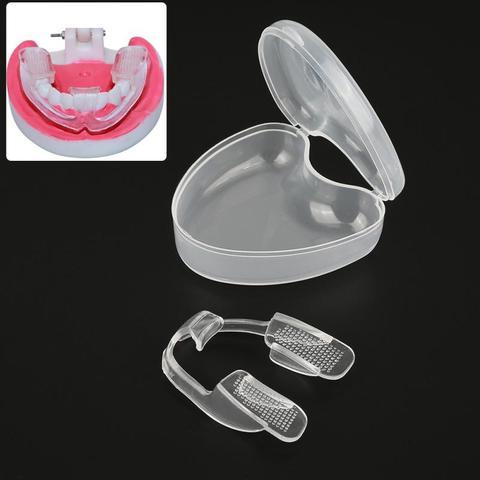 Health Oral Care Teeth Brace Mouth Guard Bruxism Splint Night Teeth Tooth Grinding With Case Sleeping Aid Tool ► Photo 1/6