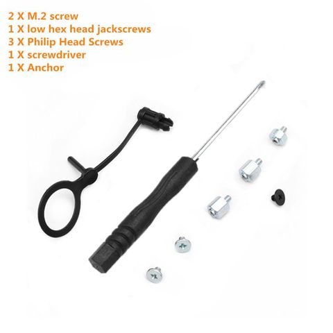 Set M.2 Support Standoff Screw SSD Mounting Kit for -Asus Motherboard Hand Tool 77HA ► Photo 1/6