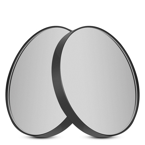 5 Times 10 Times Magnifying Glass Small Round Mirror with Suction Cup Makeup Mirror 8.8cm Diameter Handheld Magnifier ► Photo 1/1