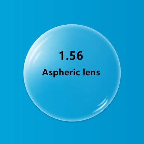 Optical Prescription 1.56 Single Vision Aspheric HC TCM UV Resin Prescription Lenses for Myopia Presbyopia Astagmatism 1 Pair ► Photo 1/6