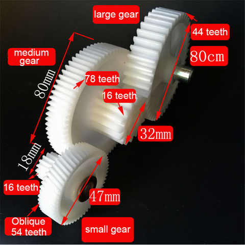 3pcs/lot Meat Grinder Gears Plastic Gear VITEK for Meat Grinders Mincer Spare Parts ► Photo 1/5