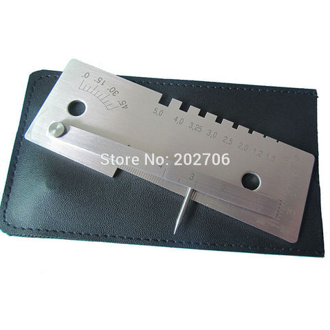 Universal gauge for welder welding gauge weld seam gauge Universal Welder Template Universal measuring gauge ► Photo 1/6