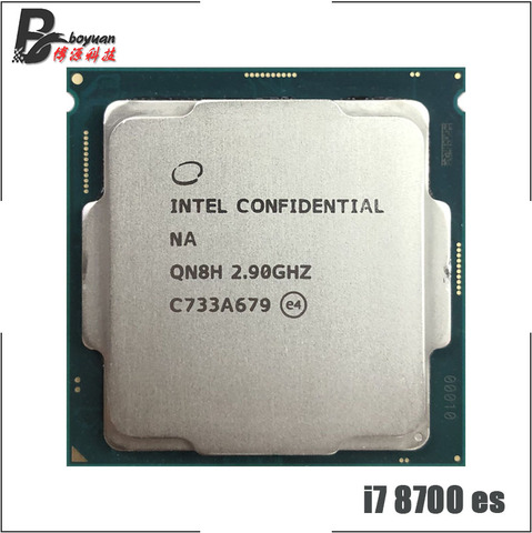 Intel Core i7-8700 es i7 8700 es i7 8700es QN8H 2.9 GHz Six-Core Twelve-Thread CPU Processor 12M 65W LGA 1151 ► Photo 1/1