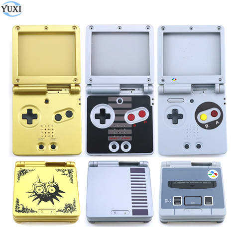 YuXi For GameBoy Advance SP Classic NES Limited Edition Housing Shell For GBA SP Full Housing Case Replacement Parts ► Photo 1/6