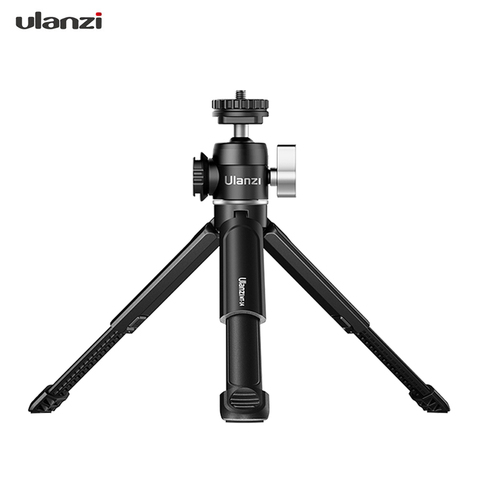 Ulanzi U-Vlog lite mini tripod Extendable Dual Cold Shoe Ball Head Tripod for Phone Mirrorless Camera Vlog for phone camera ► Photo 1/6