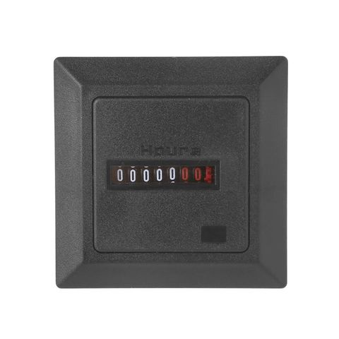 HM-1 Timer Square Counter Digital 0-99999.9 Hour Meter Hourmeter Gauge 0.3W AC220-240V / 50Hz AC free shipping ► Photo 1/6