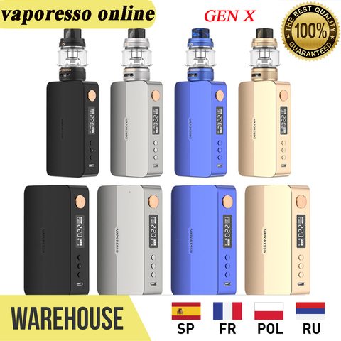 Buy Online Original Vaporesso Gen X Kit With 2w Outpute Box Mod 8ml Nrg S Tank Cnc Machining Craftsmanship E Cig Vape Kit Vs Drag X Alitools