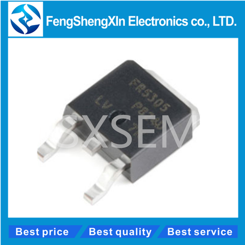 10pcs/lot  IRFR5305 TO-252 FR5305 IRFR5305TRPBF Power MOSFET ► Photo 1/1