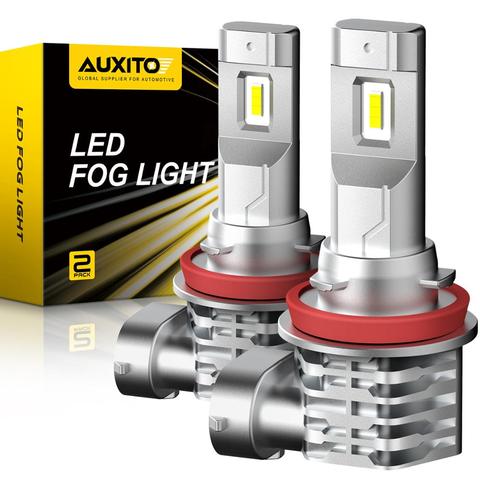 2X Canbus H8 H11 H16JP H10 Led Bulb Fog Lights No Error 2000LM 6000K White 3000K Golden DRL Daytime Running Car Lamp Auto 12v ► Photo 1/6