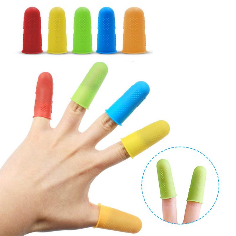Silicone Finger Protectors Cover  Finger Thimble Protector Tools - 5/15pcs  Finger - Aliexpress