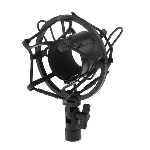 ANTI SHOCK MOUNT HEAVY DUTY SHOCKMOUNT MIC MICROPHONE CRADLE 43-50MM ► Photo 1/6