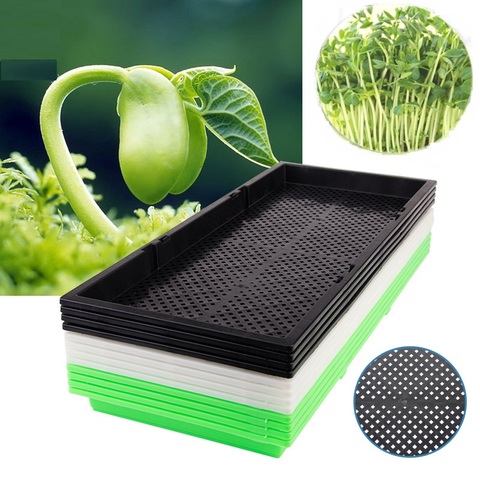 Nursery Pots Sprouting Tray Bean Sprout Planter Small Planting Dishes Plate Seedling Tray Plastic Gardening Nursery Pots Tool ► Photo 1/6