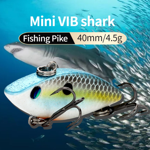 Banshee 40mm 4.5g Crankbait Mini Vib Bait Fishing Lure Lipless Rattle Hard  Bait Artificial Sinking Wobbler For Fishing Tackle - Price history & Review, AliExpress Seller - Banshee Official Store