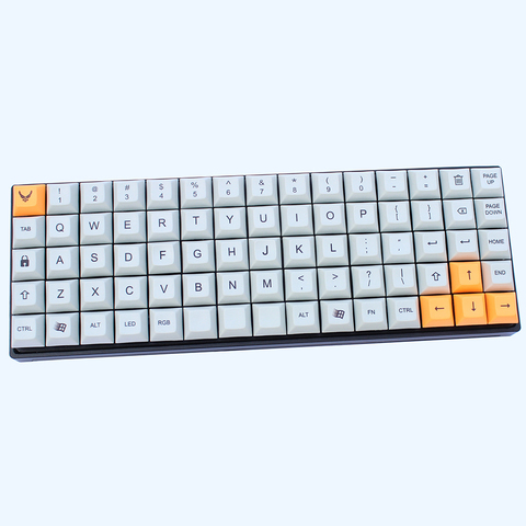 RGB75 Ortholinear Keyboard Hot Swap Type-C Connection QMK Programmable Gateron Cherry MX Switches Mechanical keyboard ► Photo 1/6