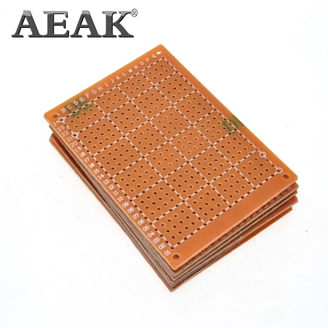 AEAK 10Pcs PCB 5*7CM 5*7 DIY Prototype Paper PCB Universal Experiment Matrix Circuit Board 5x7CM ► Photo 1/6
