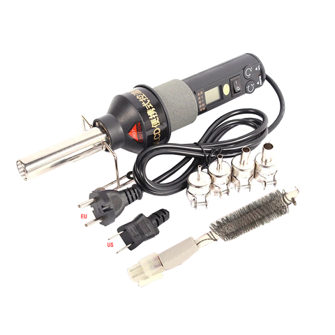 Adjustable Digital Hot Air Gun Heat gun Soldering Desoldering solder  Station SMD BGA 8018LCD+heating