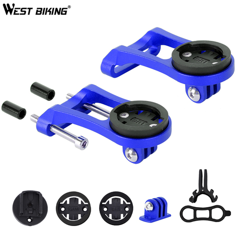 WEST BIKING Bike Computer Mount Holder Out Front Bicycle Mount For Headlight Computer Camera Accessories Cycling Extension Mount ► Photo 1/6