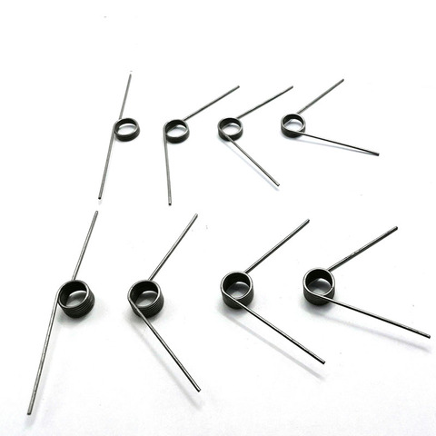 10PCS Custom Small High Strength V-Shaped Spring Steel Torsion Spring 0.3-0.4mm Wire 2-5mm Outer Diameter 5-50mm Angle Length ► Photo 1/3