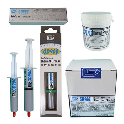 Net Weight 15/30/100/150/1000 Grams GD900 Thermal Conductive Grease Paste Plaster Heat Sink Compound for CPU LED GPU SY BX ST CN ► Photo 1/6
