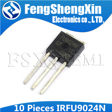 10PCS IRFU9024 TO-251 IRFU9024N IRFU9024NPBF TO251  MOSFET transistor ► Photo 1/1