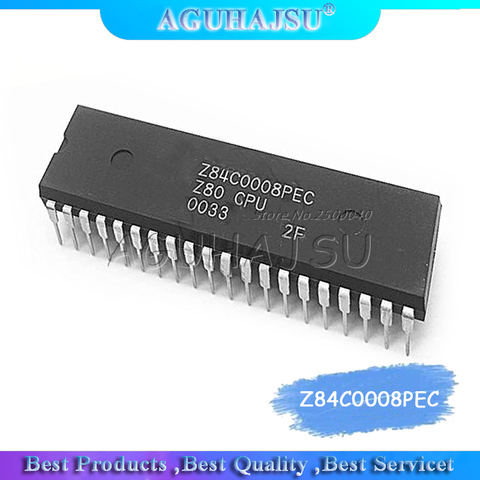 1PCS Z84C0008PEC /Z80/CPU DIP40 Embedded-microcontroller ► Photo 1/1