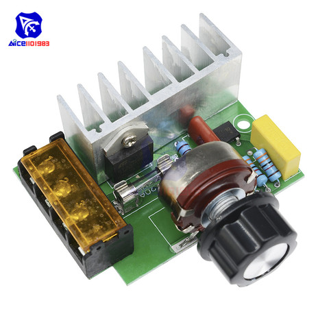 diymore 4000W AC 220V SCR Electric Voltage Regulator Adjustable Motor Speed Controller Dimmer ► Photo 1/6