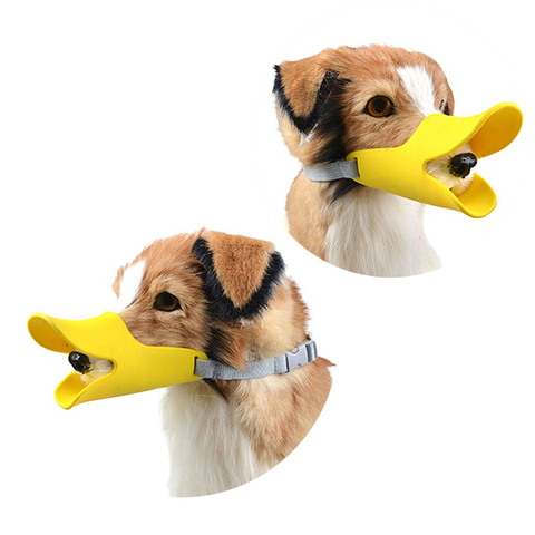 Canack Animal Veterinary Pet Anti-Bite Cute Puppy Dog Soft Silicone muzzles ► Photo 1/6