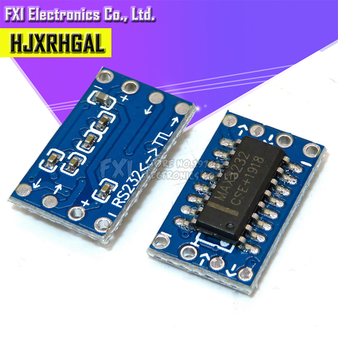 5PCS RS232 MAX3232 Level to TTL Level Board 115200bps Converter Adaptor Module new ► Photo 1/2