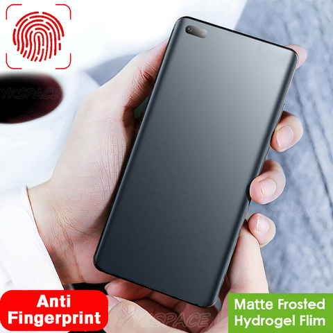 3D Full Cover Matte Hydrogel Film For OPPO Realme 6 Pro 6pro X50 Pro C1 C3 Frosted Soft TPU Screen Protector Anti Fingerprint ► Photo 1/6